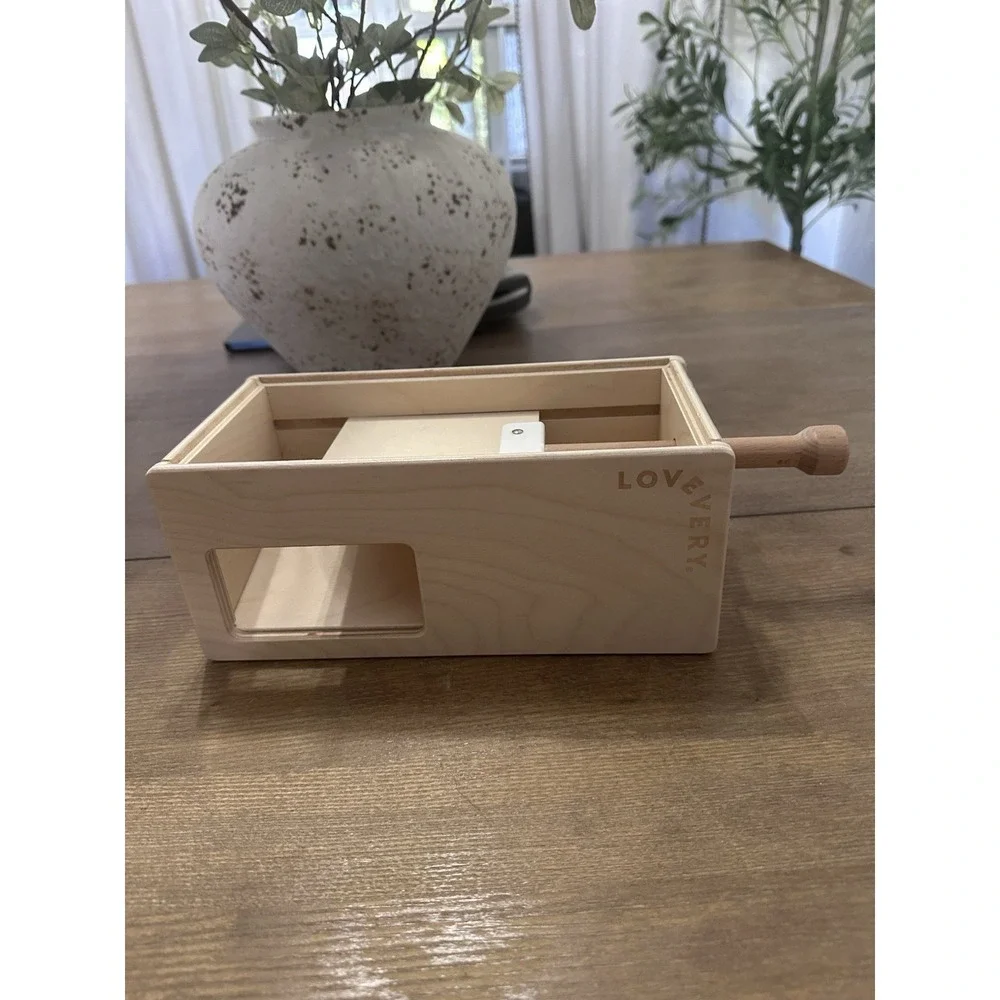 Lovevery Counting‎ Box Wooden  Developmental Baby Toy - Sliding Box